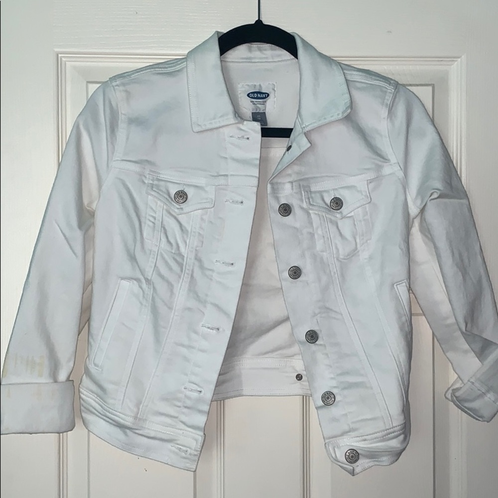 White Jean Jacket